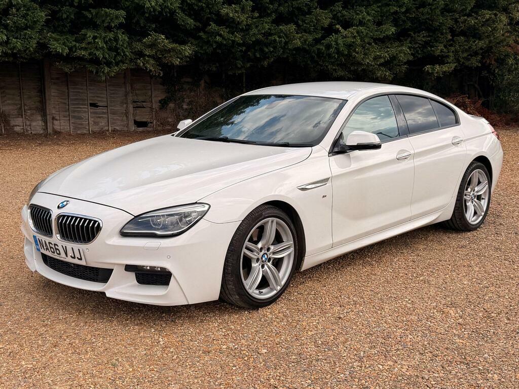 BMW 6 Series Gran Coupe 3.0 640D M Sport Euro 6 S S White #3