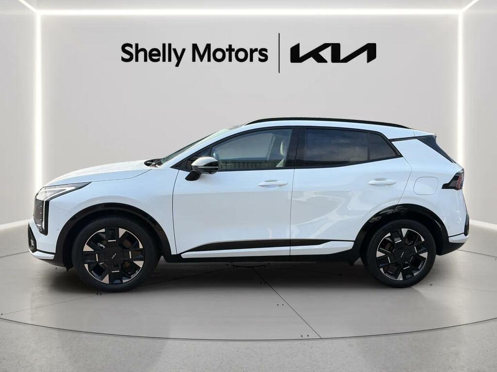 Kia Sportage 1.6T Gdi Hev Gt-line S LC26YRS White #4