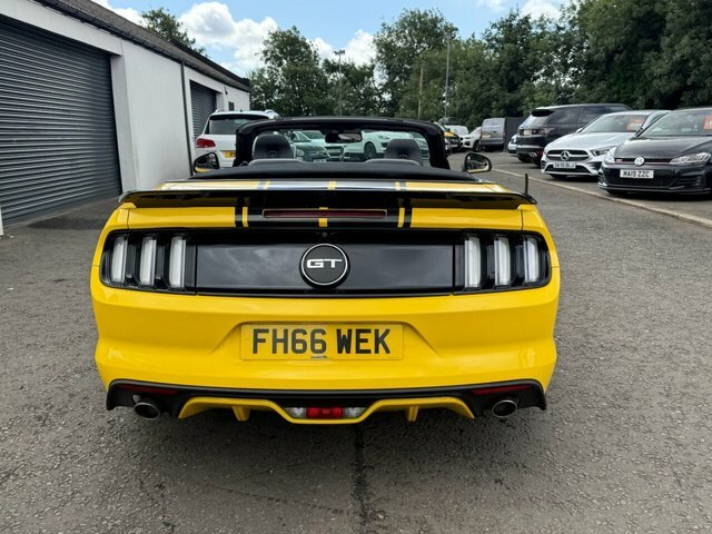 Ford Mustang 5.0 V8 Gt Convertible Euro 6 41 Yellow #5