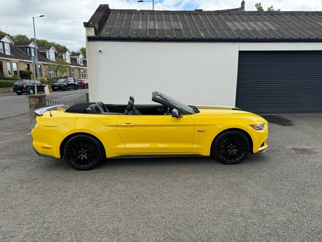 Ford Mustang 5.0 V8 Gt Convertible Euro 6 41 Yellow #2