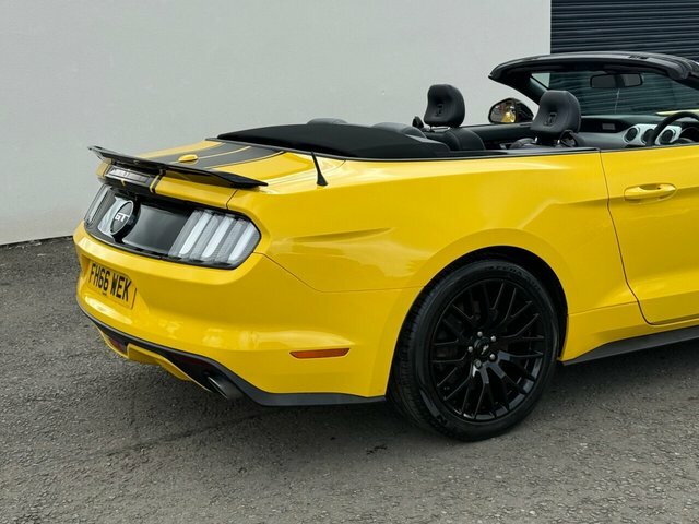 Ford Mustang 5.0 V8 Gt Convertible Euro 6 41 Yellow #4