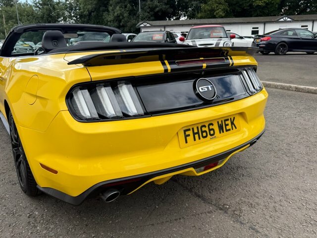 Ford Mustang 5.0 V8 Gt Convertible Euro 6 41 Yellow #6