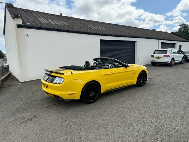 Ford Mustang 5.0 V8 Gt Convertible Euro 6 41 Yellow #3
