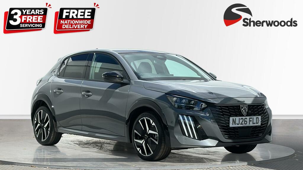 Peugeot 208 1.2 Turbo Gt Premium Hatchback E NJ26FLD Grey