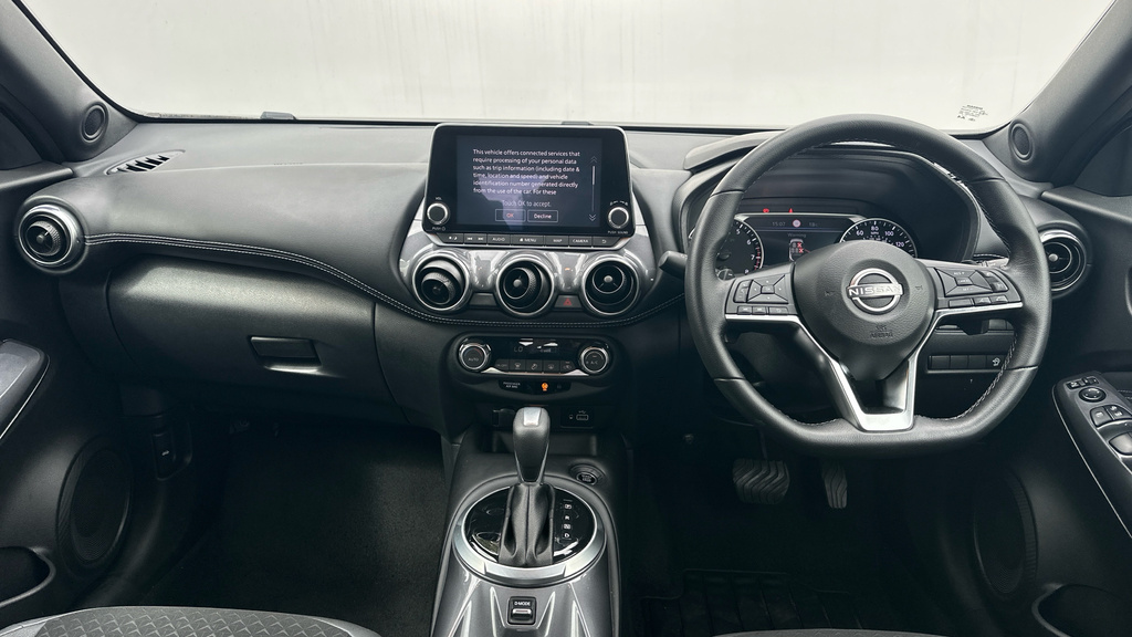 Nissan Juke 1.0 Dig-t N-connecta Suv Dct Euro EY23WVD Grey #4