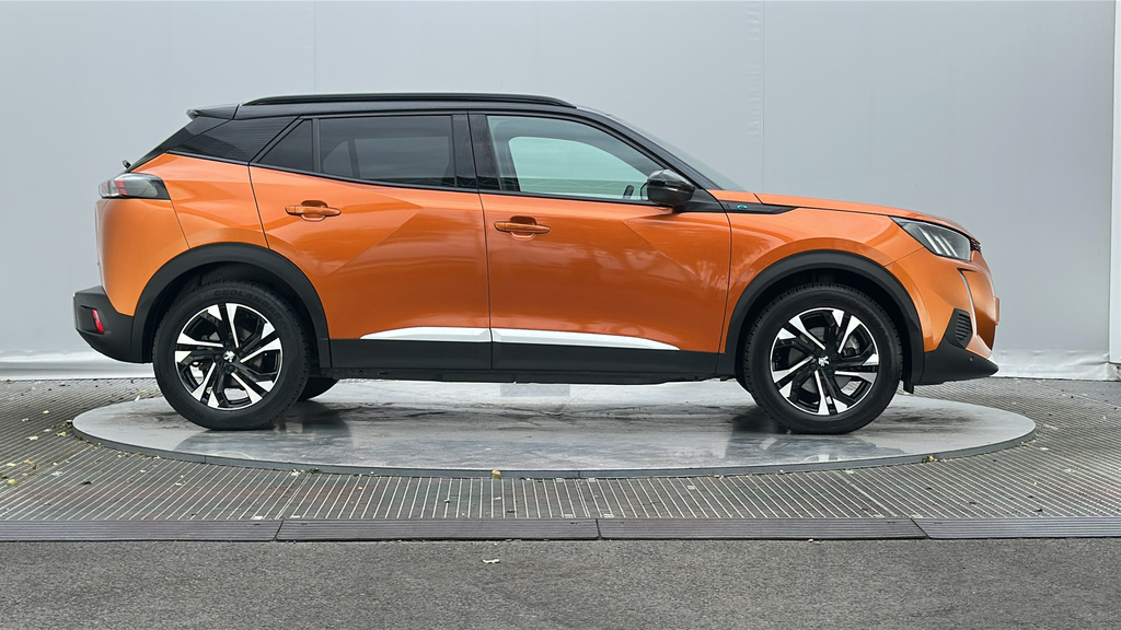Peugeot e-2008 50Kwh Gt Suv 7Kw Charger 136 FP23CWU Orange #5