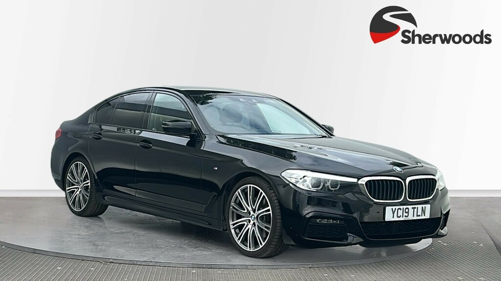BMW 5 Series 3.0 530D M Sport Saloon Xdrive Eur YC19TLN Black