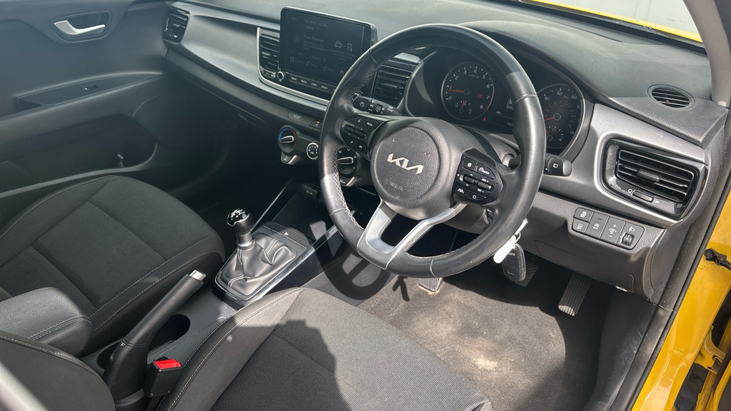 Kia RIO 1.2 2 Hatchback Euro 6 Ss 83 YF71BWL Yellow #2