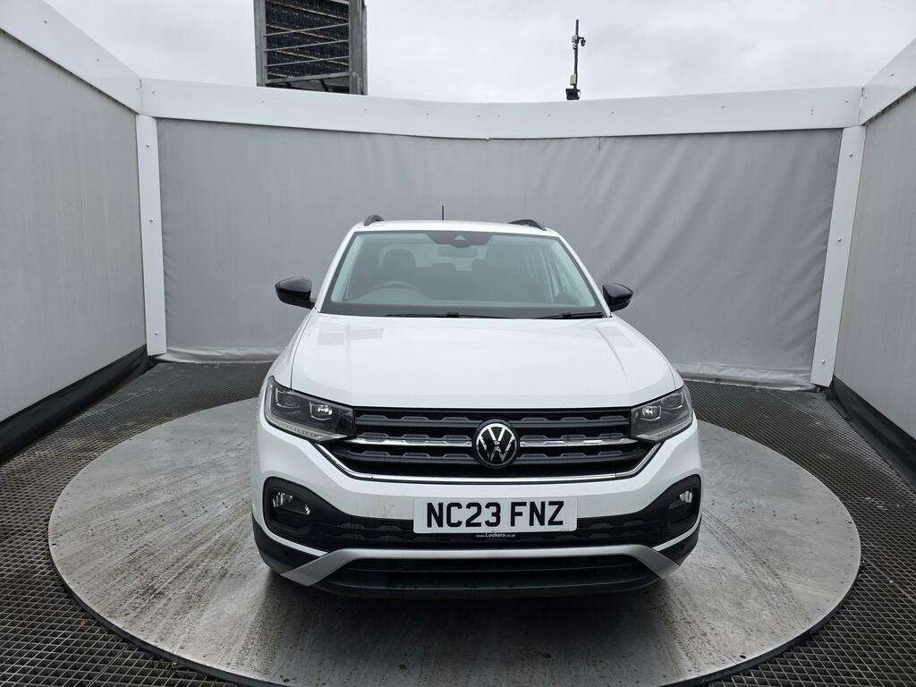 Volkswagen T-Cross 1.0 Tsi Black Edition Suv Euro 6 NC23FNZ White #6