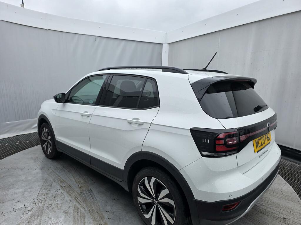 Volkswagen T-Cross 1.0 Tsi Black Edition Suv Euro 6 NC23FNZ White #4