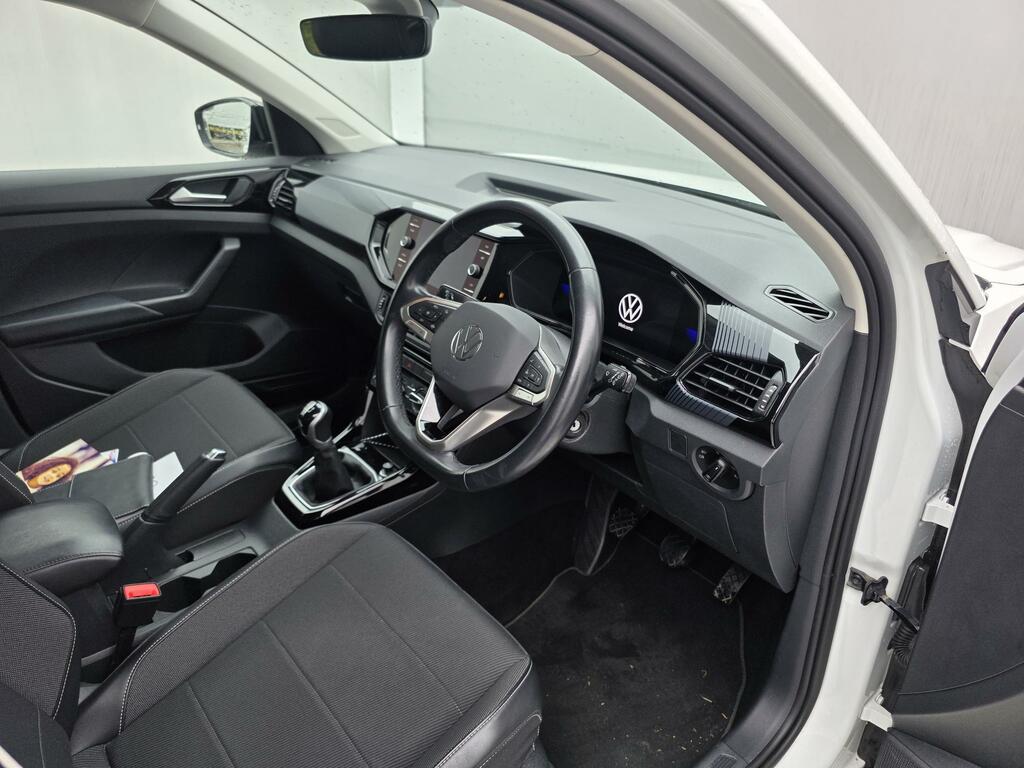 Volkswagen T-Cross 1.0 Tsi Black Edition Suv Euro 6 NC23FNZ White #2