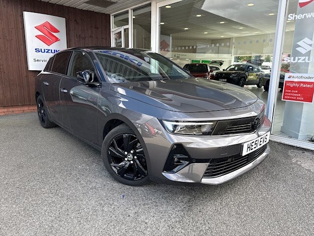Vauxhall Astra 1.2 Turbo Gs Hatchback Euro 6 S Grey