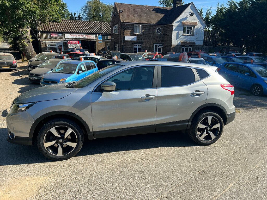 Nissan Qashqai 1.2 Dig-t N-tec Suv 2Wd Euro 6 EX65RVF Silver #4