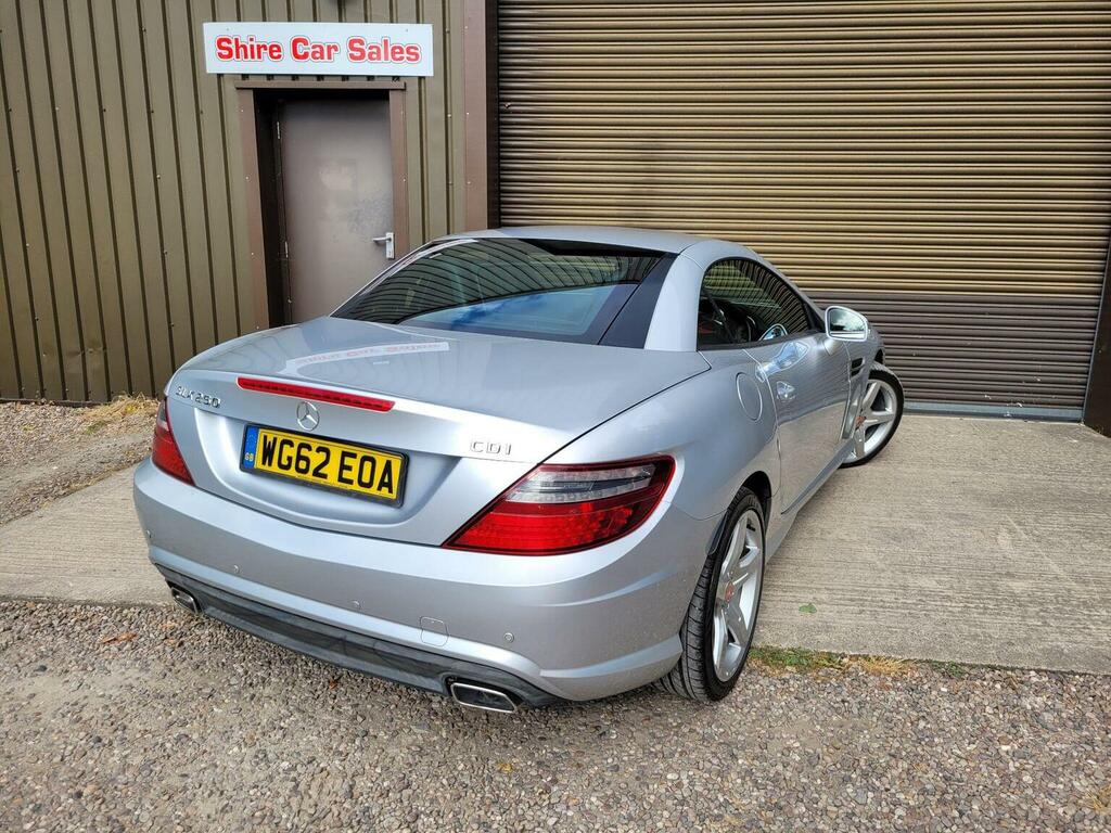 Mercedes-Benz SLK Convertible 2.1 Slk250 Cdi Blueefficiency Amg Spor Silver #6