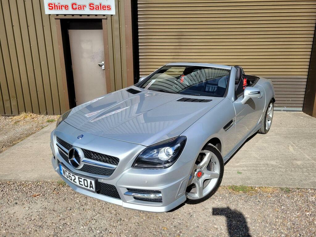 Mercedes-Benz SLK Convertible 2.1 Slk250 Cdi Blueefficiency Amg Spor Silver #3