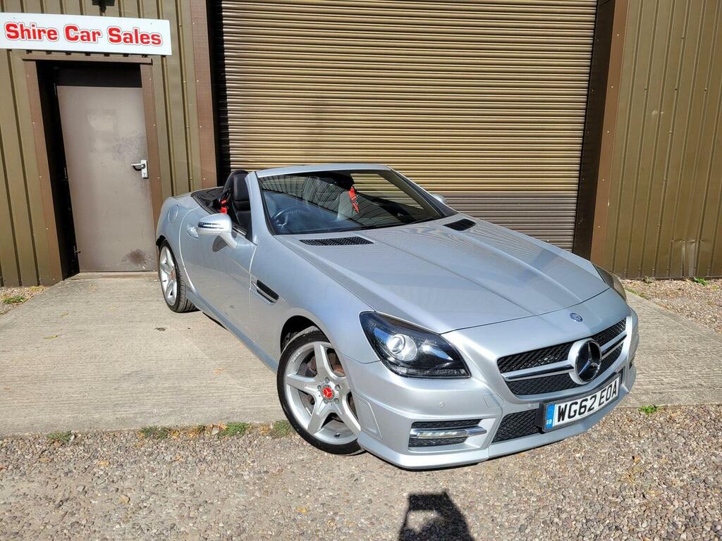 Mercedes-Benz SLK Convertible 2.1 Slk250 Cdi Blueefficiency Amg Spor Silver