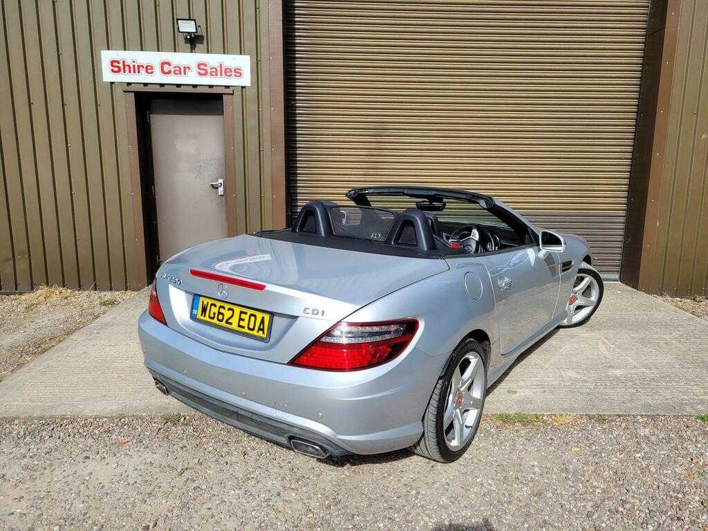 Mercedes-Benz SLK Convertible 2.1 Slk250 Cdi Blueefficiency Amg Spor Silver #5