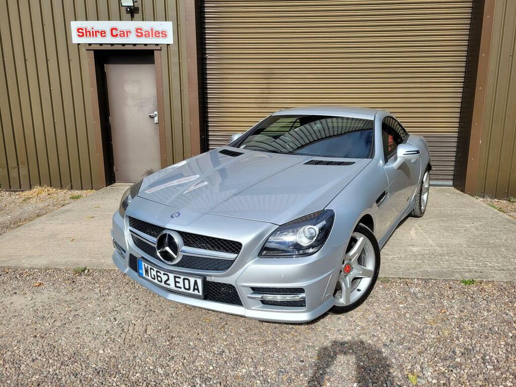 Mercedes-Benz SLK Convertible 2.1 Slk250 Cdi Blueefficiency Amg Spor Silver #4