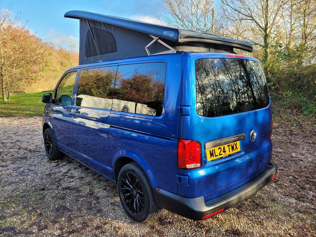 Volkswagen Campervan T6.1 2.0Tdi T28 Swb Camper Conversion Blue #5