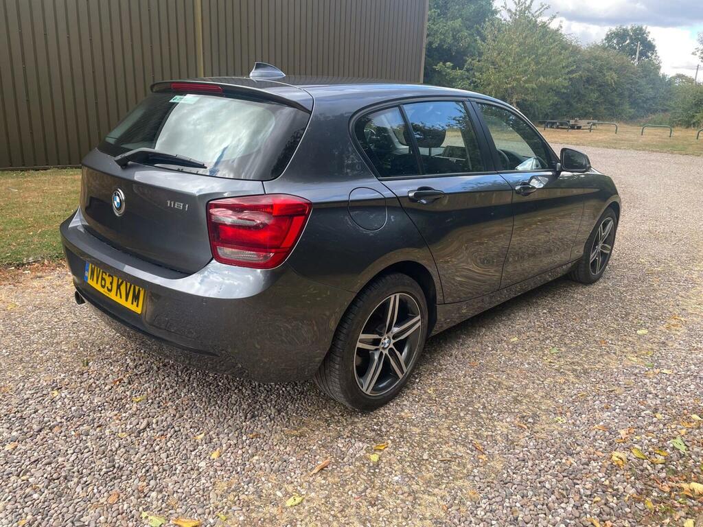 BMW 1 Series 1.6 118I Sport Euro 6 Ss Grey #6