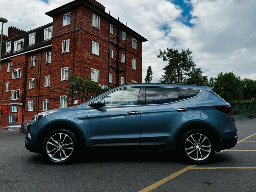Hyundai Santa Fe Crdi Premium Blue Drive White #8