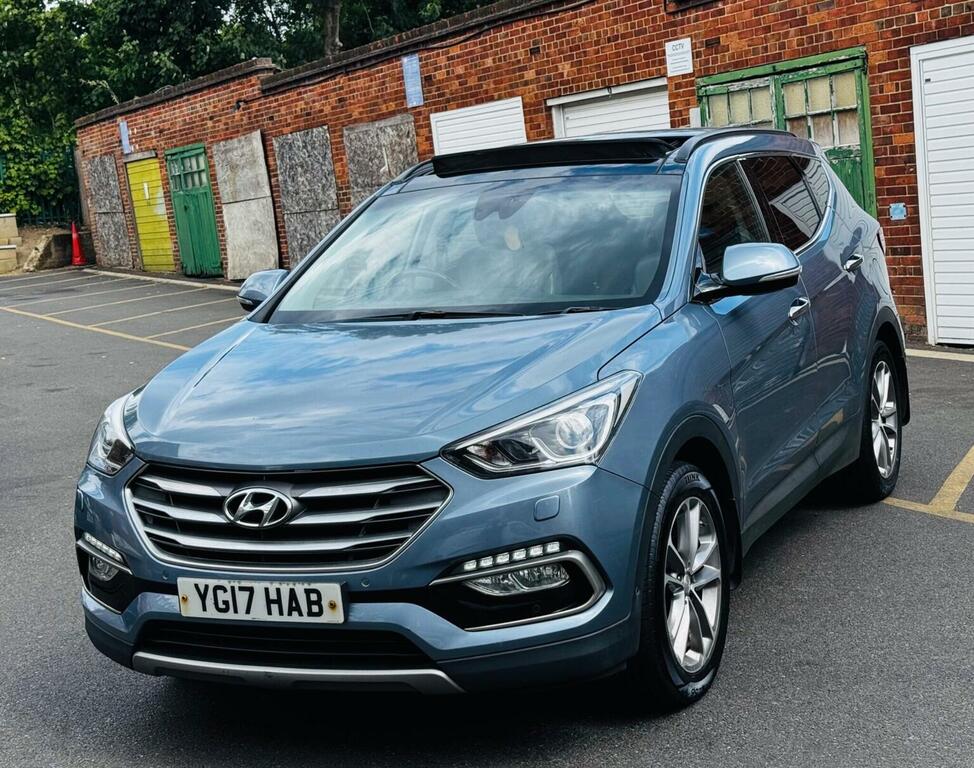 Hyundai Santa Fe 2.2 Crdi Blue Drive Premium Se 4Wd Euro 6 S Blue #6