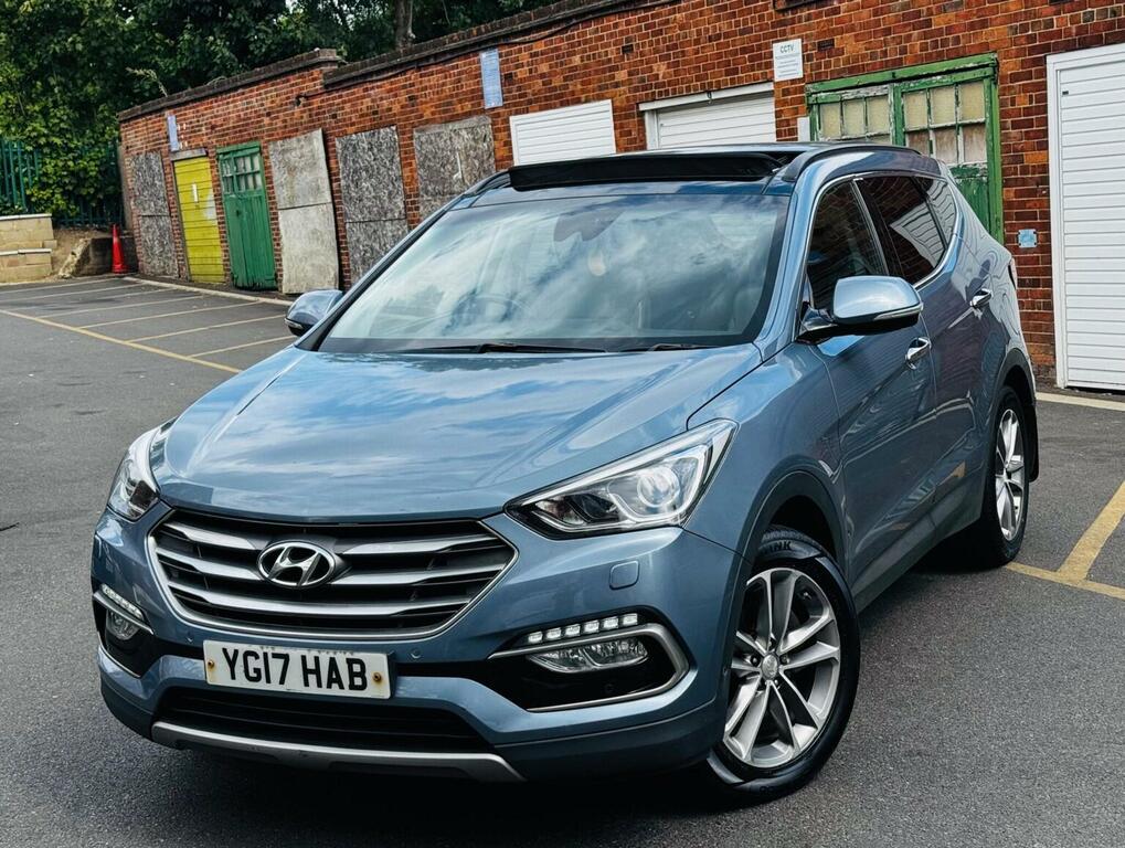 Hyundai Santa Fe 2.2 Crdi Blue Drive Premium Se 4Wd Euro 6 S Blue #5