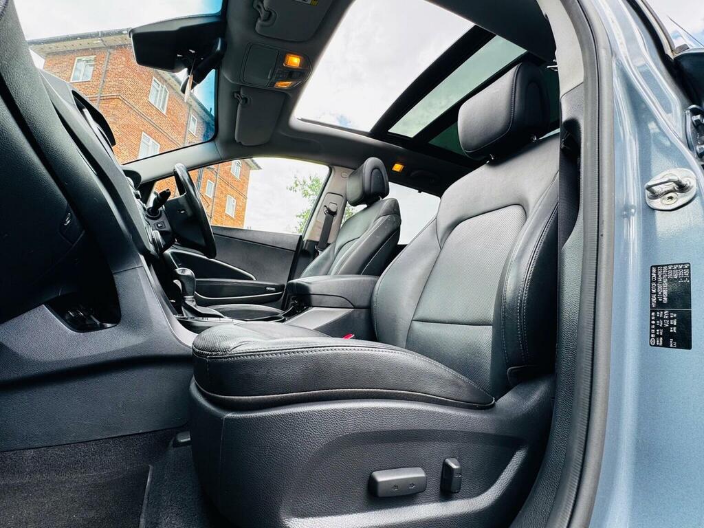 Hyundai Santa Fe Crdi Premium Blue Drive White #20