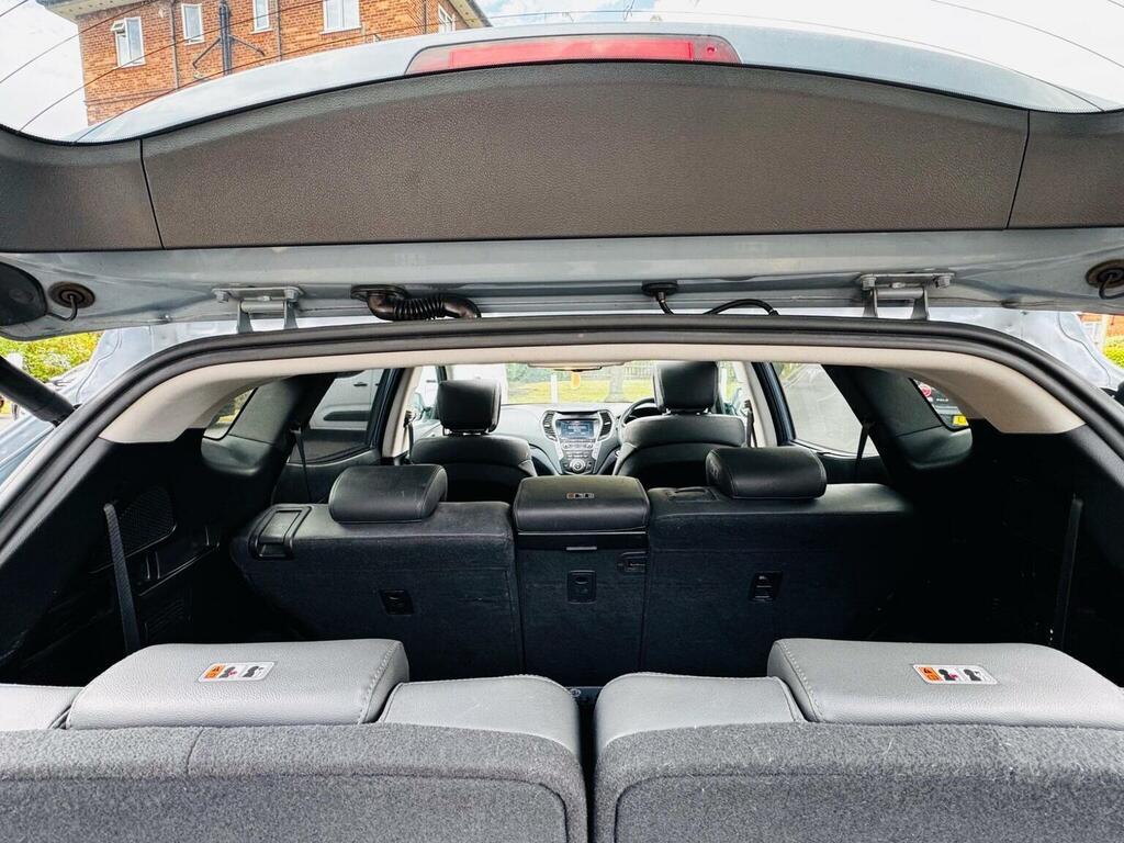 Hyundai Santa Fe Crdi Premium Blue Drive White #14