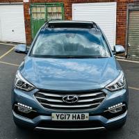 Hyundai Santa Fe Crdi Premium Blue Drive White #51