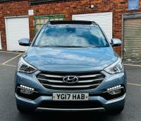 Hyundai Santa Fe Crdi Premium Blue Drive White #50