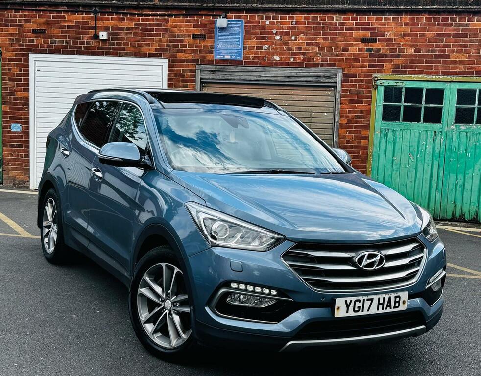 Hyundai Santa Fe 2.2 Crdi Blue Drive Premium Se 4Wd Euro 6 S Blue