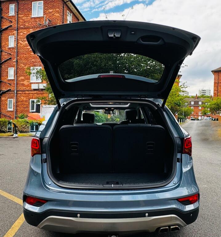 Hyundai Santa Fe Crdi Premium Blue Drive White #13
