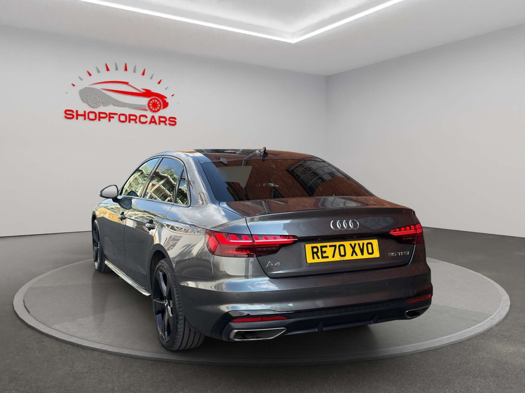 Audi A4 2.0 Tdi 30 S Line Saloon S Tronic Euro Black #8