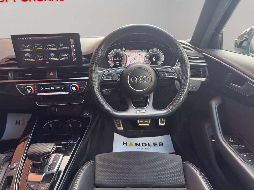 Audi A4 2.0 Tdi 30 S Line Saloon S Tronic Euro Black #23