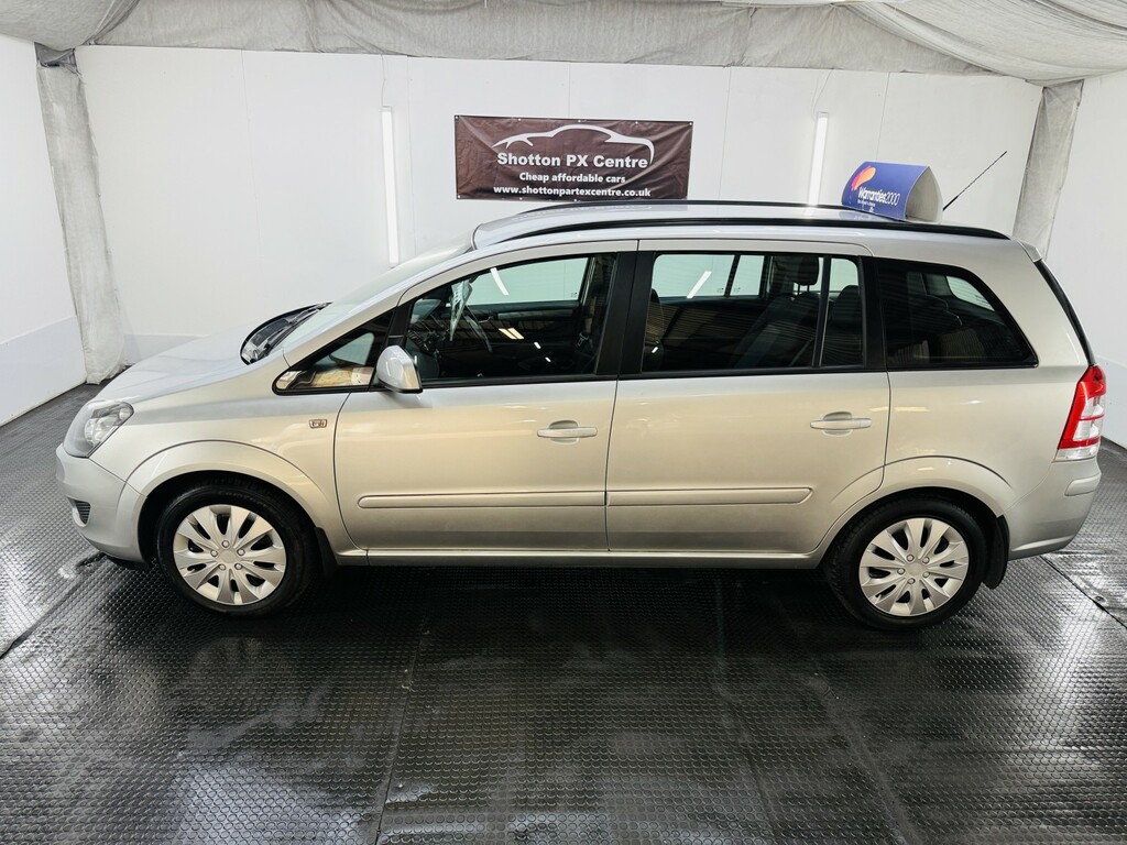 Vauxhall Zafira 1.6 16V Exclusiv Silver #2