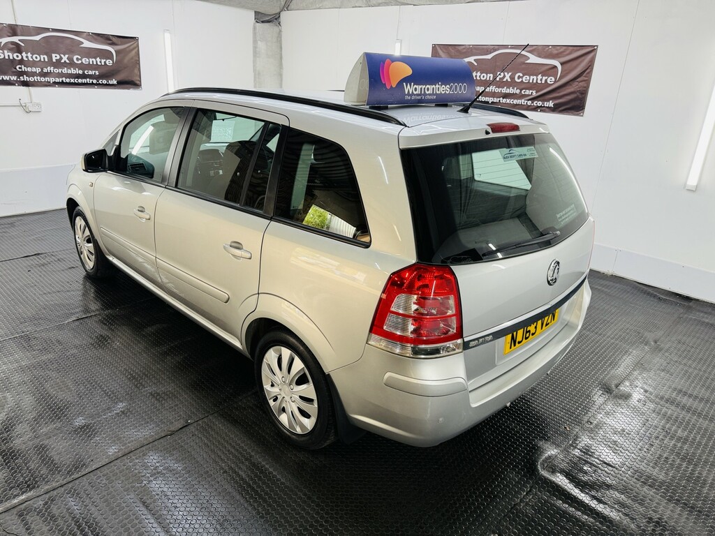 Vauxhall Zafira 1.6 16V Exclusiv Silver #4