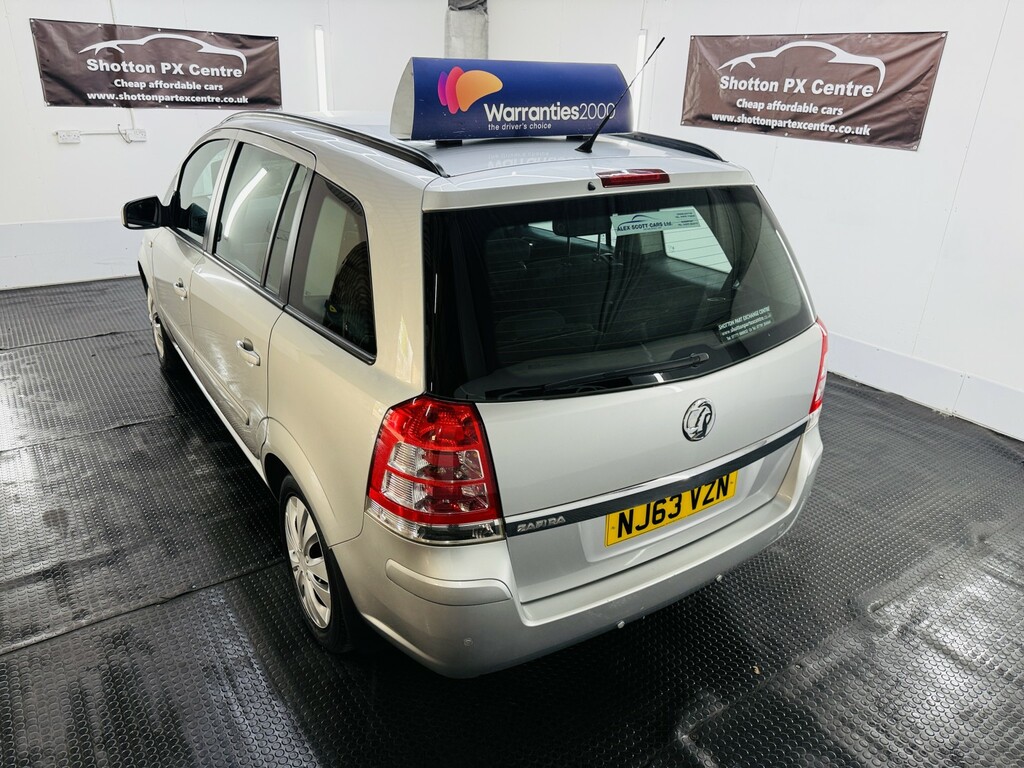 Vauxhall Zafira 1.6 16V Exclusiv Silver #5
