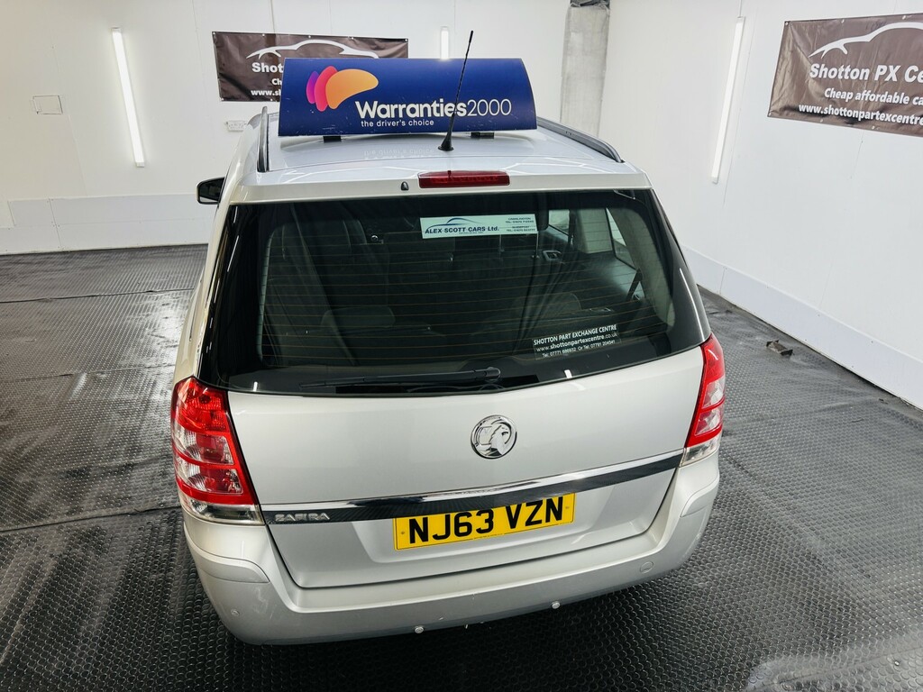 Vauxhall Zafira 1.6 16V Exclusiv Silver #6
