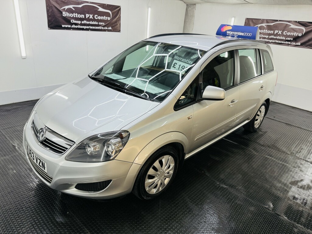 Vauxhall Zafira 1.6 16V Exclusiv Silver