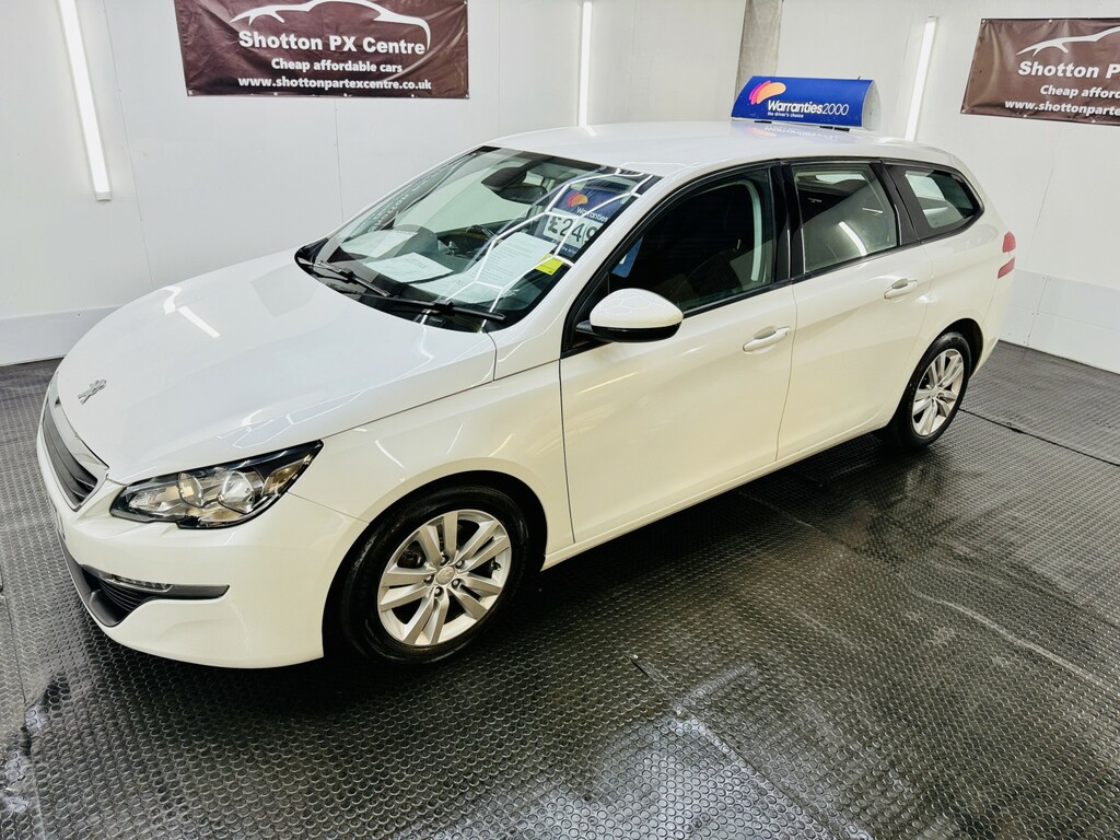 Peugeot 308 SW 1.6 Bluehdi Active White