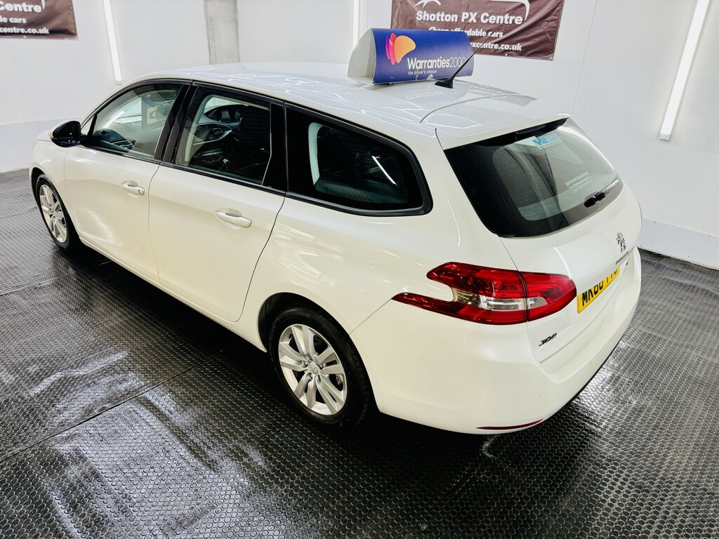 Peugeot 308 SW 1.6 Bluehdi Active White #4