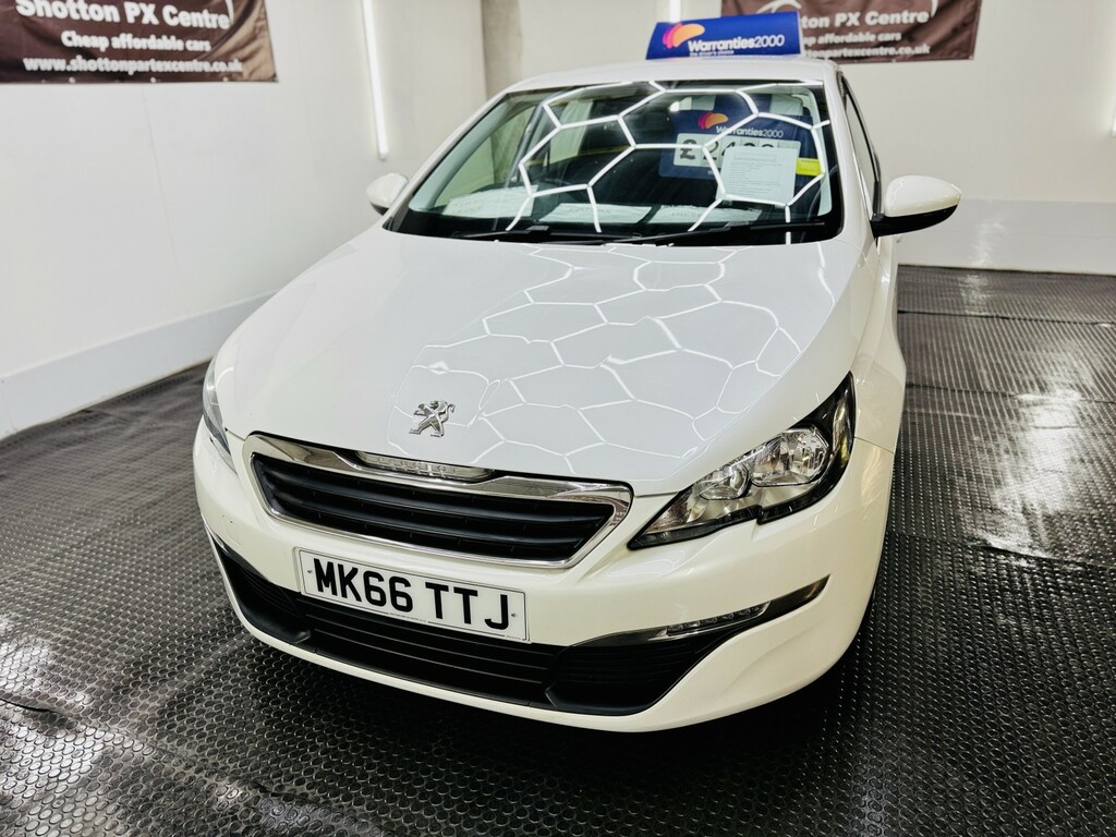 Peugeot 308 SW 1.6 Bluehdi Active White #6
