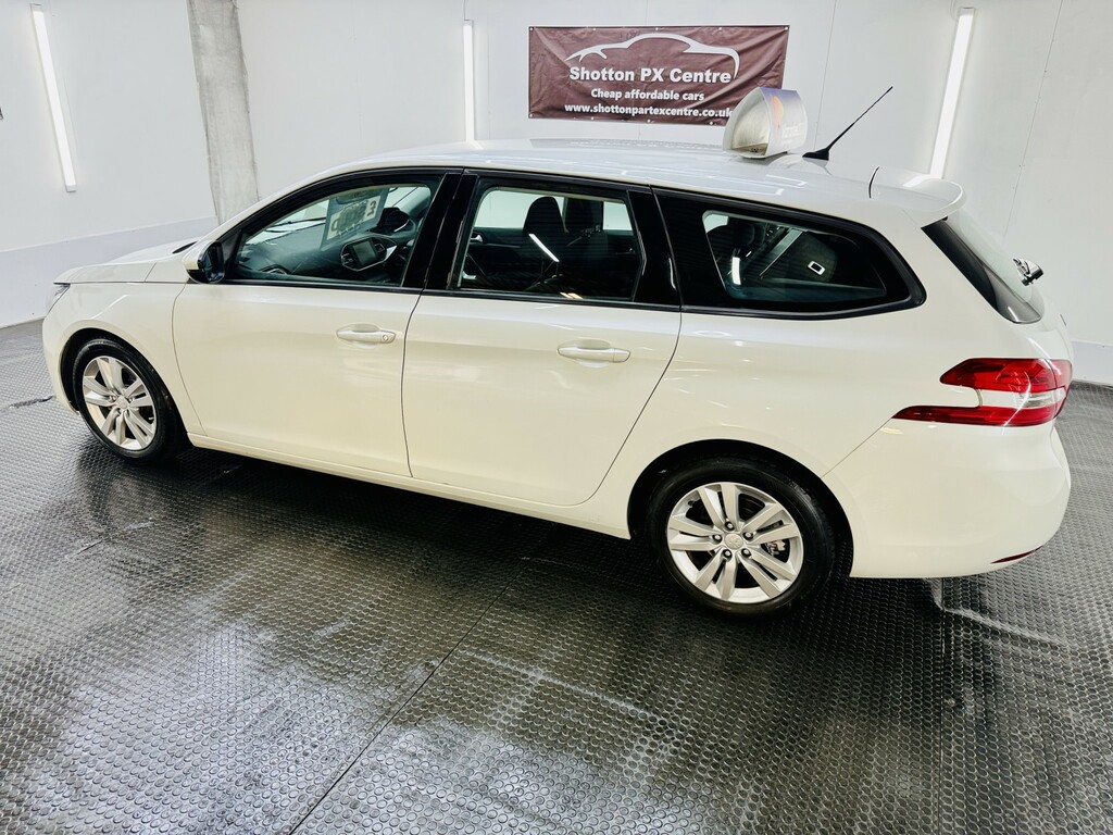 Peugeot 308 SW 1.6 Bluehdi Active White #3