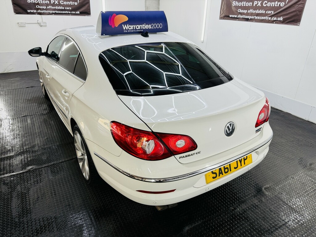 Volkswagen CC 2.0 Tdi Bluemotion Tech Gt White #5