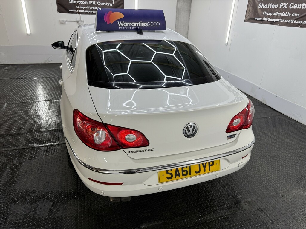 Volkswagen CC 2.0 Tdi Bluemotion Tech Gt White #6