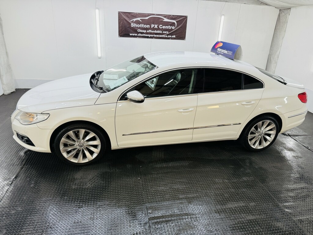 Volkswagen CC 2.0 Tdi Bluemotion Tech Gt White #2