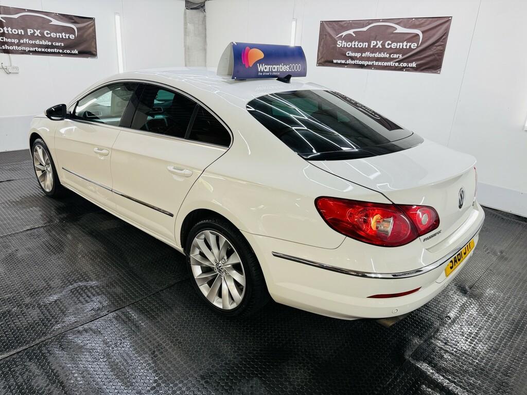 Volkswagen CC 2.0 Tdi Bluemotion Tech Gt White #4