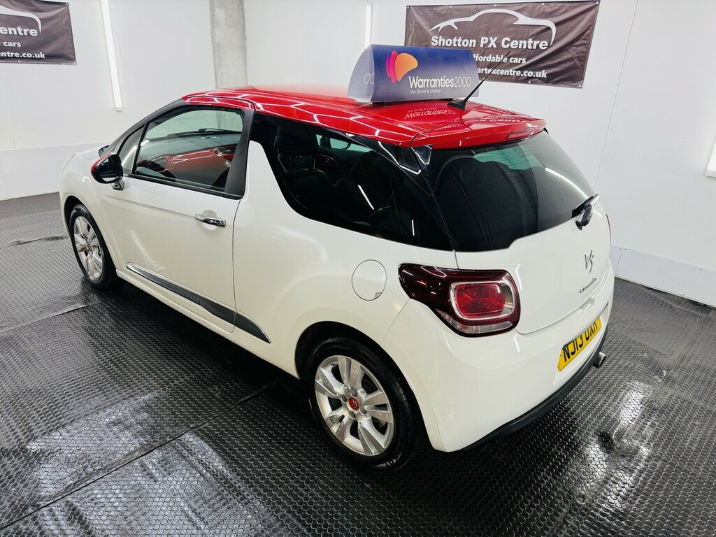 Citroen DS3 1.6 E-hdi Airdream Dstyle Red White #4