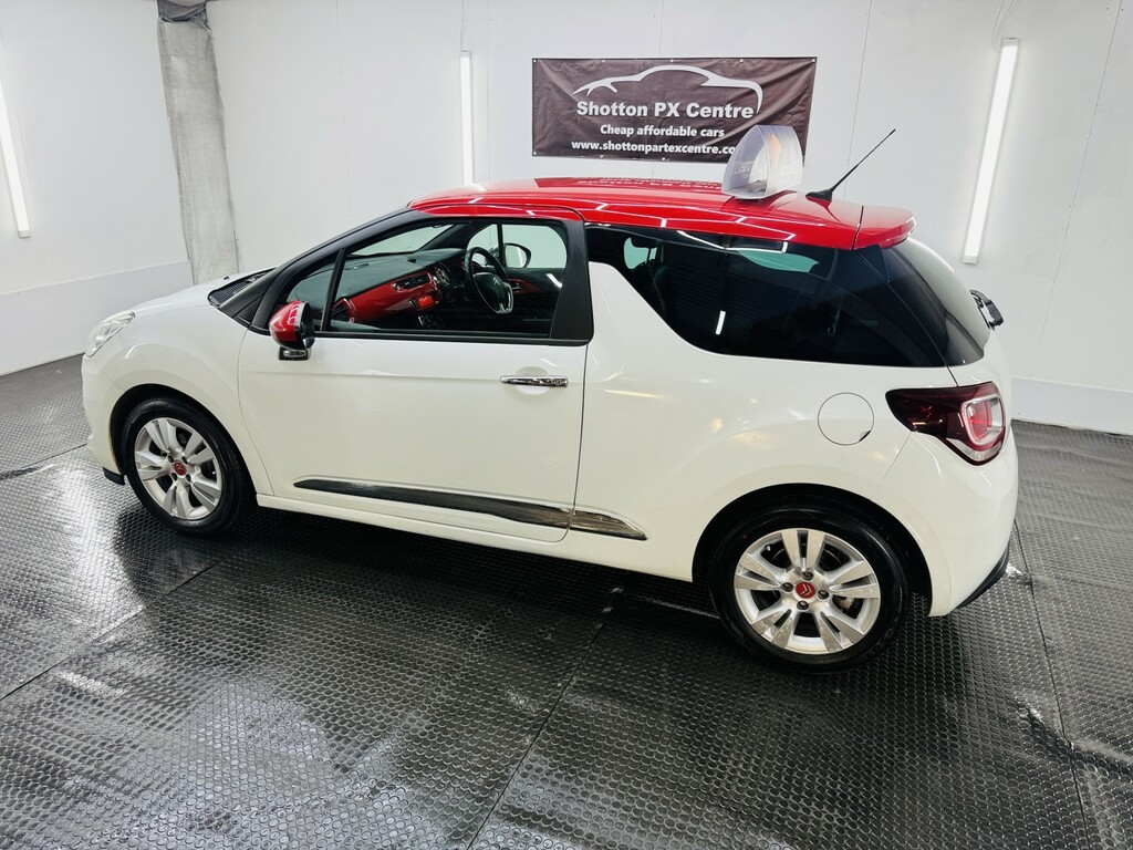 Citroen DS3 1.6 E-hdi Airdream Dstyle Red White #3